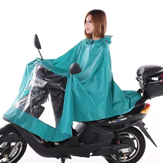 Mantella Impermeabile Copri Moto Scooter Coprigambe Pioggia Poncho dfh