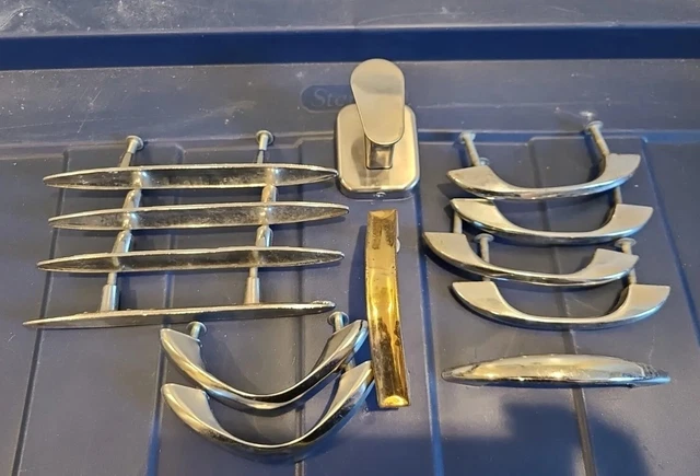 Vintage Furniture Hardware Drawer Pulls,  Handles, Hanger .. Mixed Lot Parts