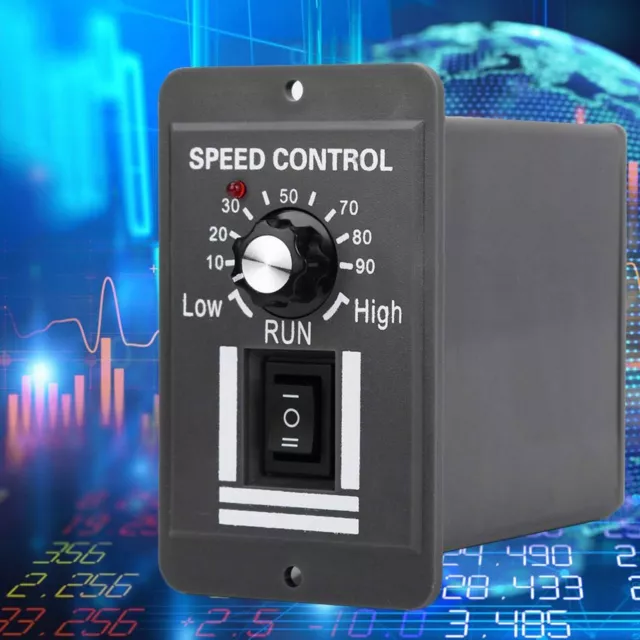 2X DC 10-60V 6A PWM DC Motor Speed Controller Reversible Switch Regulator 2