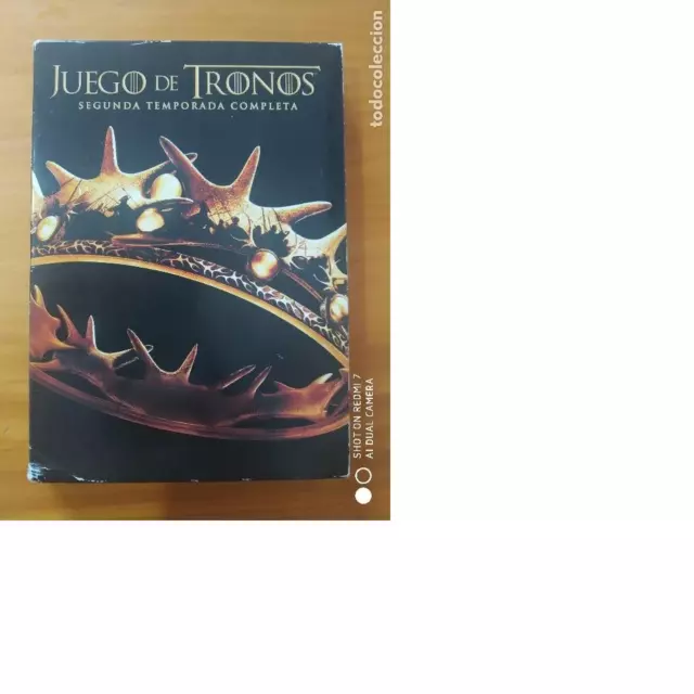 Dvd Juego De Tronos Segunda Temporada Completa - 5 Discos (S6)