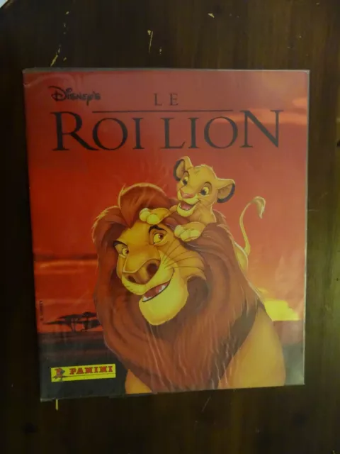 Album d'images Panini le roi Lion complet Walt Disney 1994