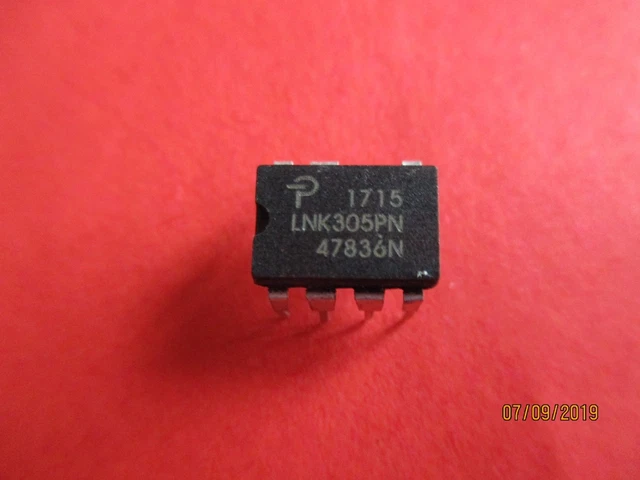 Circuit Intégré LNK305PN Power Integrations - Switcher Off-line DIP-8B - Neuf