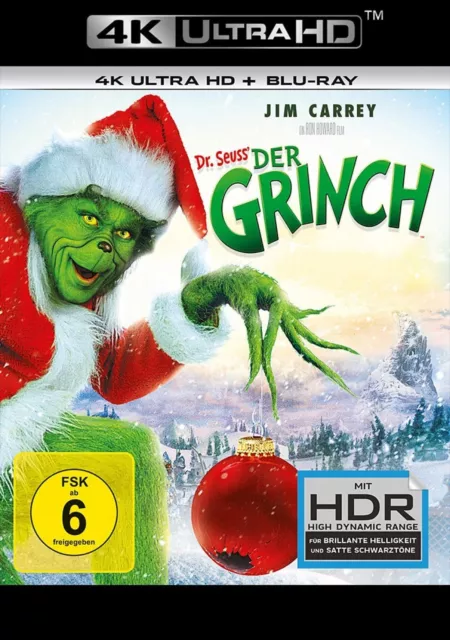Der Grinch - 4K Ultra HD Blu-ray + Blu-ray # UHD+BLU-RAY-NEU