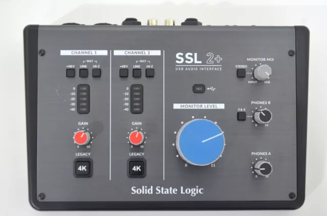 Solid State Logic SSL 2+ USB Audio Interface (203)