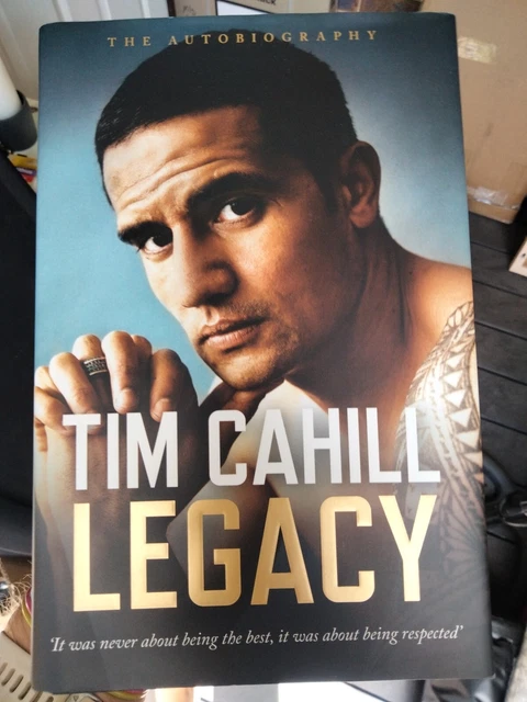 Legacy by Tim Cahill (Hardcover, 2015) Socceroos Football Soccer Book Good Con
