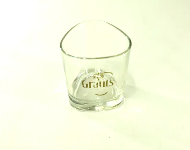 Grants Scotch Whisky 250mls 9cm Diameter 8cm Logo has Faded on front