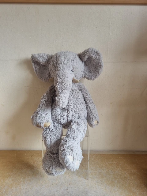JELLYCAT JUNGLIE BUNGLIE Grey Elephant 16 Plush Soft Toy Retired H1 30.47 PicClick UK
