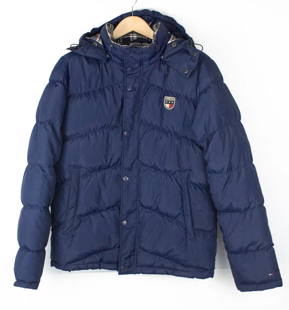 Tommy Hilfiger Uomo Giacca Imbottita Cappotto Taglia L @