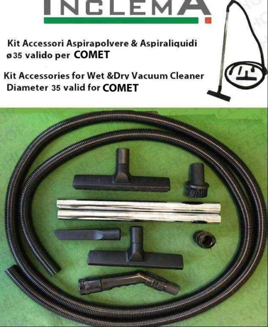 KIT Tuyau Flexible et accessoires Aspirateur eau & poussières CV 50 XE ø35