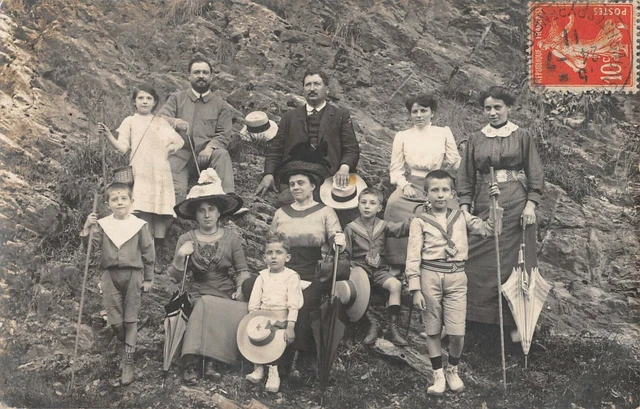 Cpa 65 Carte Photo Situee Au Verso A Gripp Bagneres De Bigorre