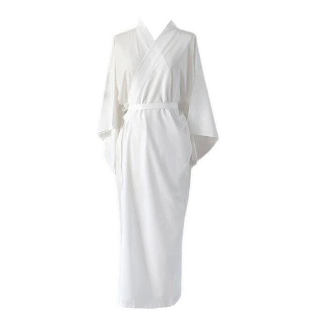Women's Traditional Japanese Kimono Juban White