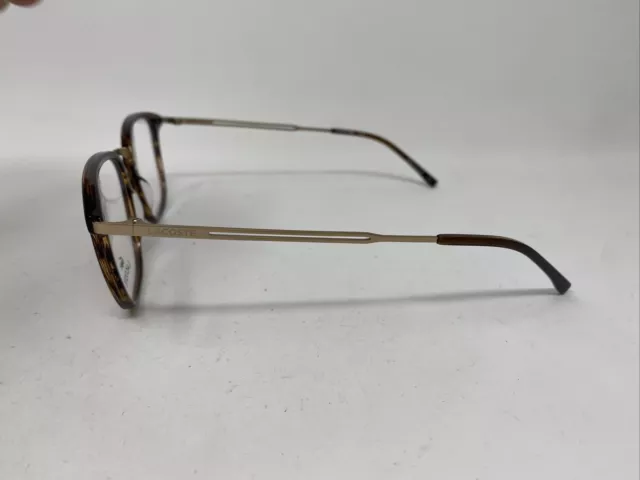 Lacoste L2853Pc 52/19/145 Tortoise Gold Eyeglasses Frame Cp36 2