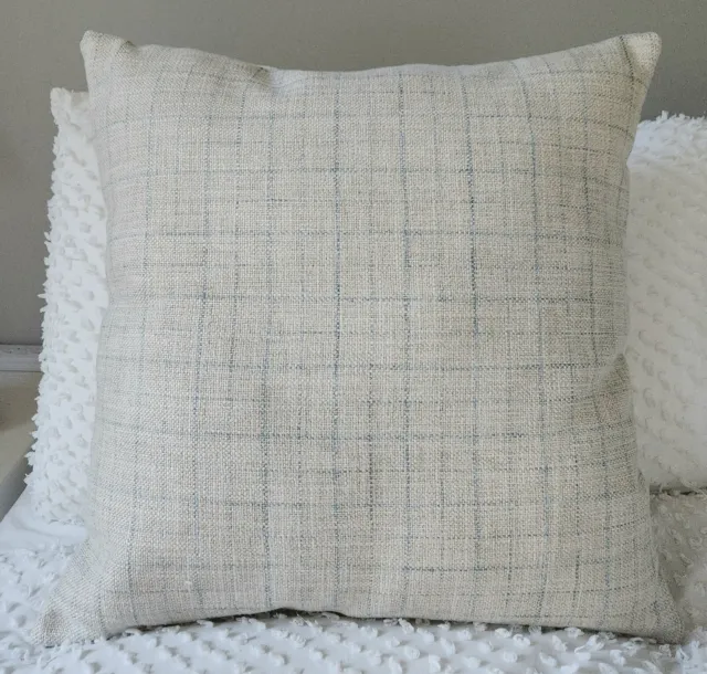 Handmade Warwick Thick Textured Grasmere Fabric Cushion Cover 45x45 Or  50x50