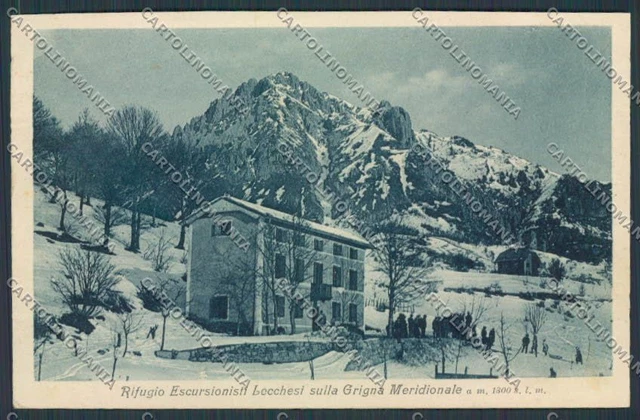 Lecco Rifugio Grigna cartolina RB1024