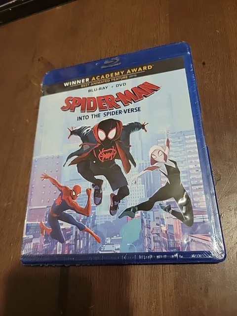 Spiderman Into The Spiderverse (Blu-ray / DVD + Digital) No Slipcover - NEW