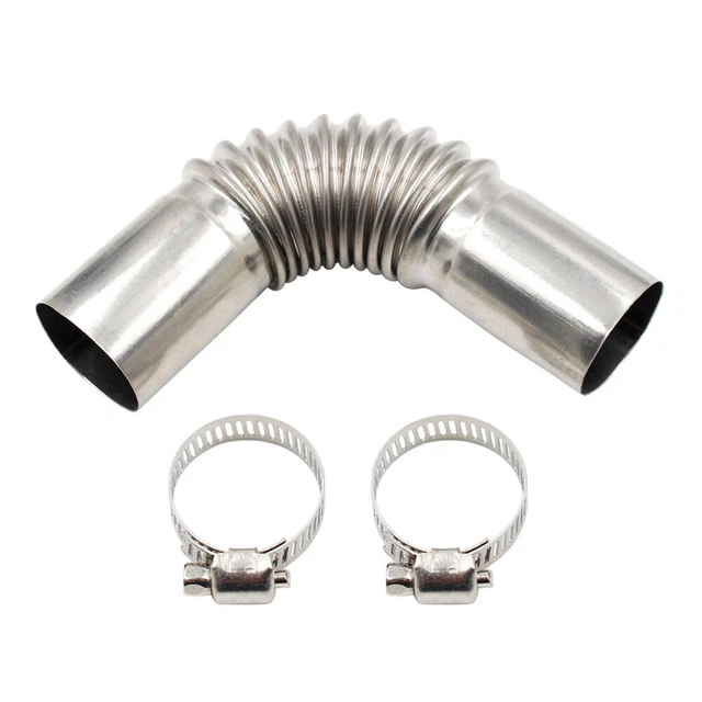 Flexible Exhaust Pipe Parking Tail Heater Connector Automatic