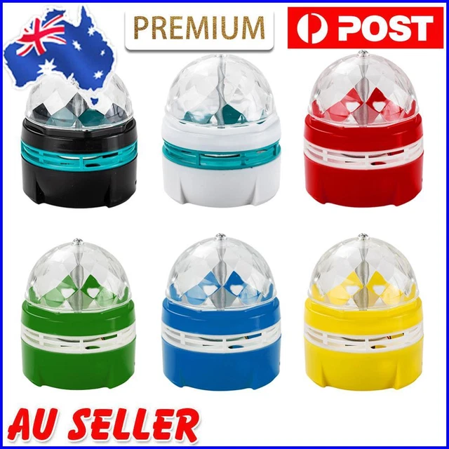 Rotating LED Night Light USB Disco DJ Stage Party Ball Colorful Club Lighting