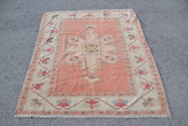 Cool Rug, Kitchen Rug, 1.6x5.7 ft Runner Rugs, Vintage Rug, Turkish Rug