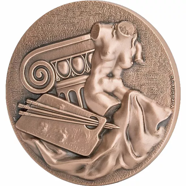 [#87685] France, Medal, The Fifth Republic, Arts & Culture, MS, Bronze