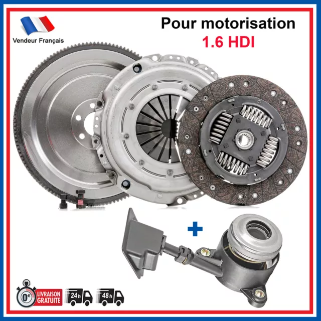 Kit D'embrayage Volant Moteur Butee Pour Peugeot 308 3008 5008 1.6 Hdi 0532P5