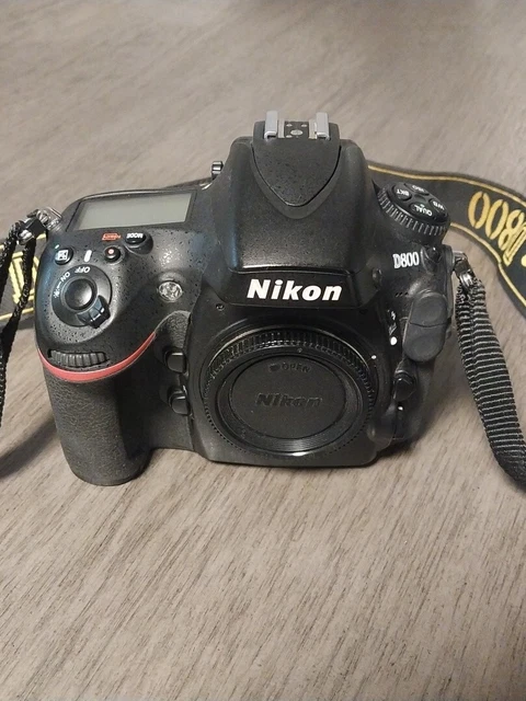 Nikon D800 36.3MP Digital SLR Camera Body Near Mint 2
