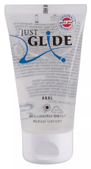 0623946 JUST GLIDE Lubrificante Intimo Anale Base all' Acqua Tubetto da 200 ml