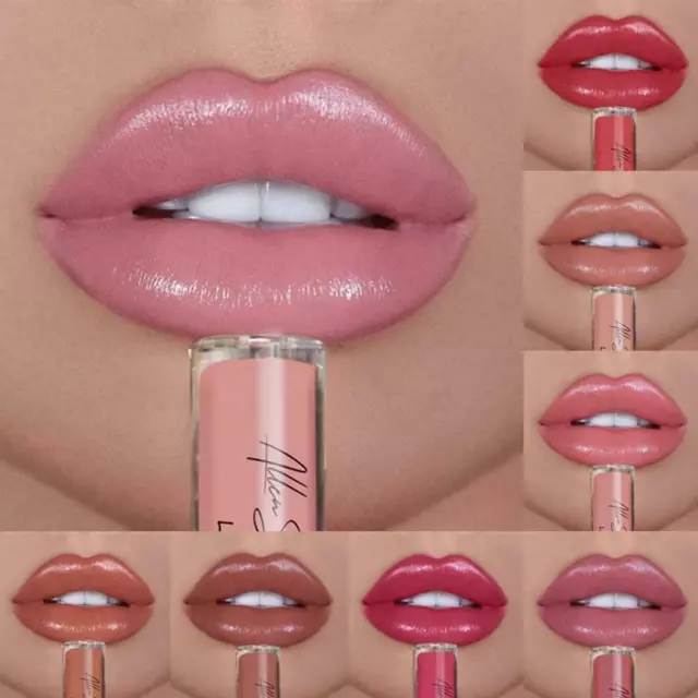 12 Colour Creamy Lipstick Cream Lip Glaze Lasting Moistur Xmas