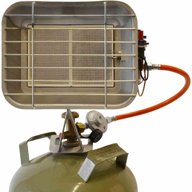 Gasheizstrahler „GHS 4200 PIEZO“ Heizstrahler Terrassenheizer Terrassenstrahler