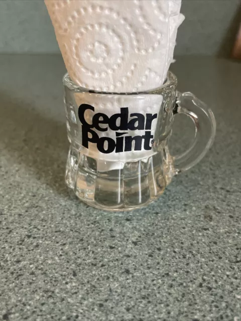 Cedar Point Glass Souvenir Shot Glass