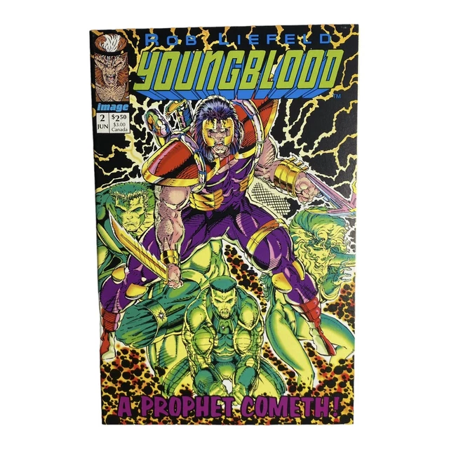 Youngblood Image Comics #2 June 1992 A Prophet Cometh Rob Liefeld