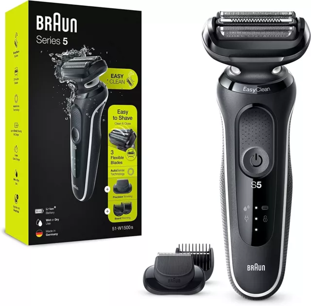 Braun Serie 5 Rasoir Électrique Barbe Accessoire Régle Barbe Professionnel