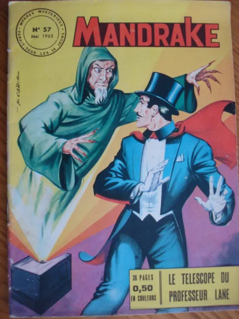 Mandrake N°57  Editions Des Remparts 1965 Tres Bon Etat