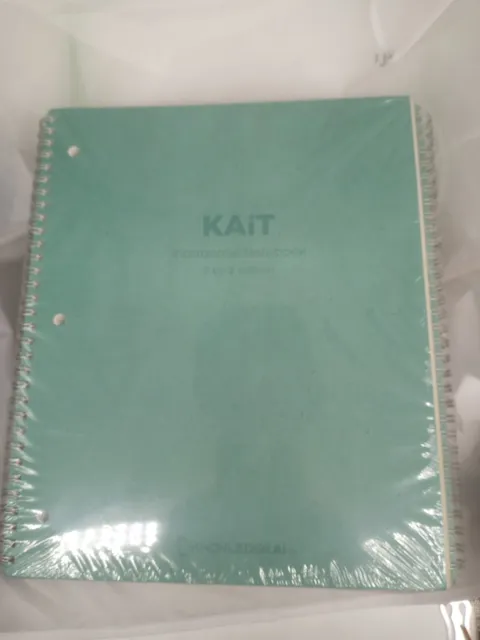 Kait Interactive Notebook 2 By 2 Edition Set Of Ten Brand New