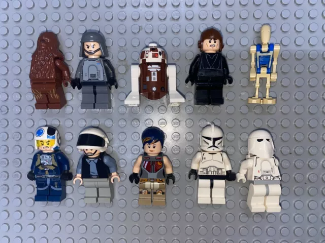 10 Lego Figuren Und Manschen Lego Star Wars