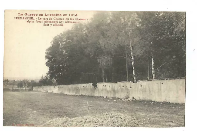 54 Xermamenil Castle Park Where Alpine Hunters Were Prisoners
