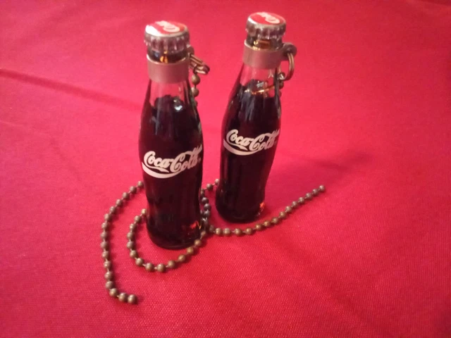 Coca-Cola fan pull chain Liquid Filled