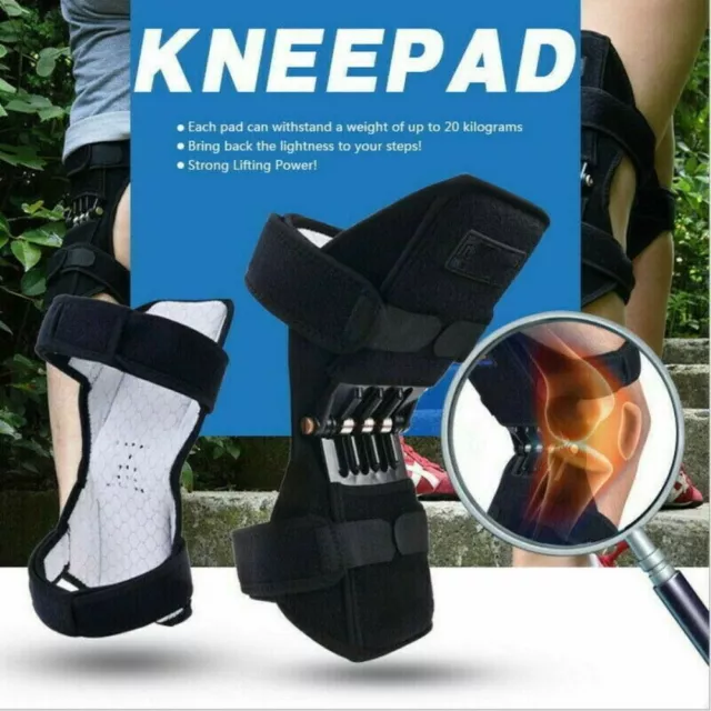 PROTECTION BOOSTER SPORTS Knee Guard Power Support Knee Pads Patella ...