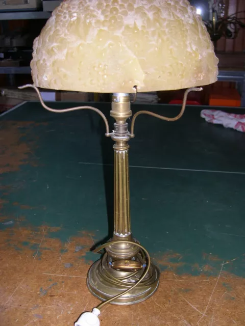 ANCIENNE LAMPE A POSER de bureau