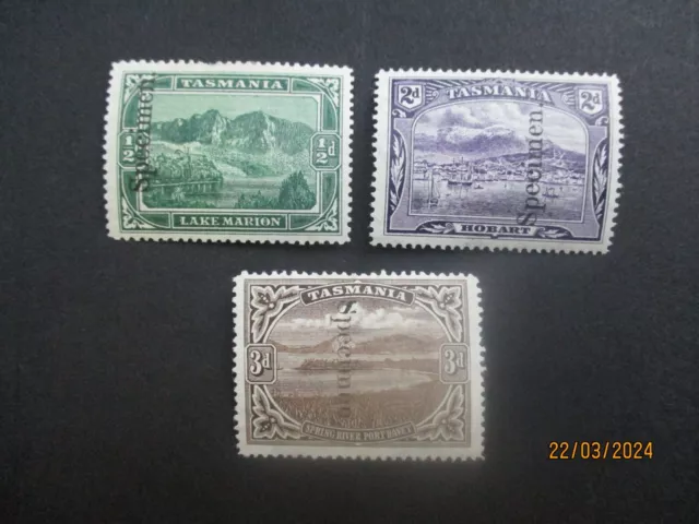 Australian State Stamps: Tasmania Mint Variety - FREE POST! (T3932)