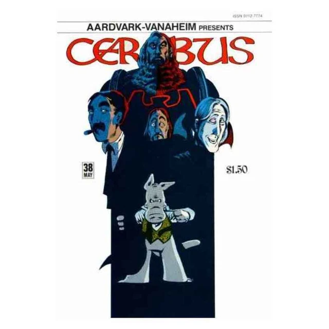 Cerebus the Aardvark #38 in Fine + condition. Aardvark-Vanaheim comics [h`