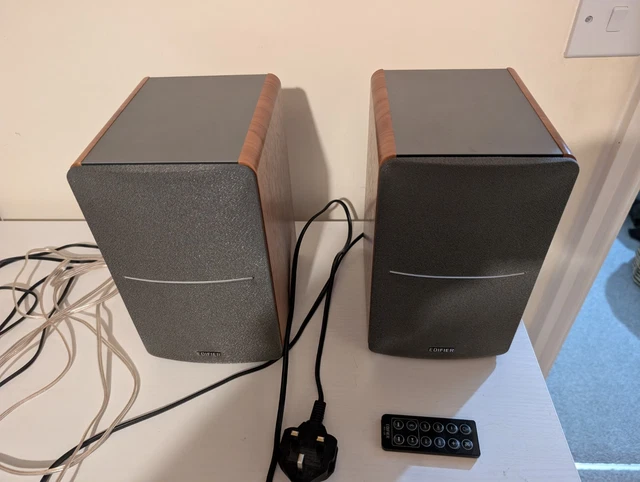 EDIFIER R1280DB ACTIVE Bluetooth Bookshelf Speakers w/ Optical Input ...