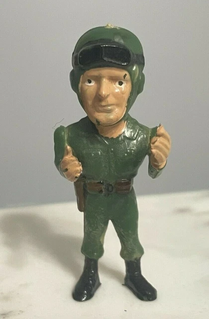 Figurine Soldat De Char RC 1:16 – Peint à La Main – 2 Versions (grand Bord/petit Bord) – Dès 14 Ans