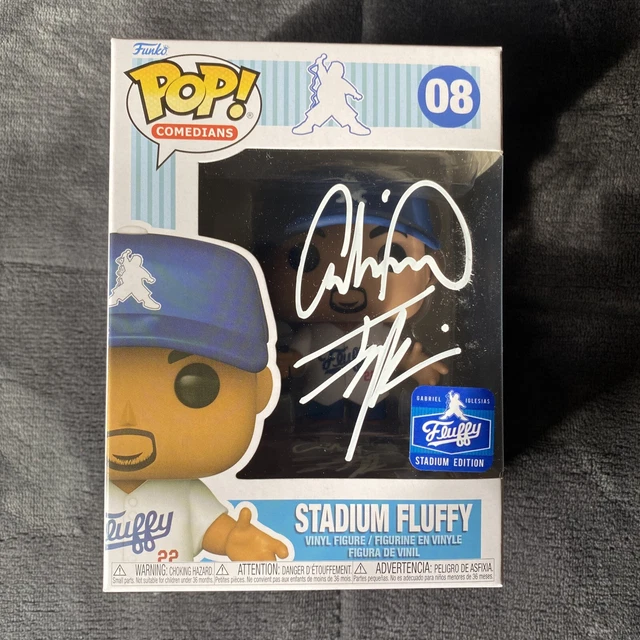 Funko Pop! Stadium Fluffy Dodgers Exclusive #08 (Signed by Gabriel Iglesias)