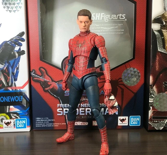 In Stock Ct Toys he Amazing Spider-Man S.H.Figuarts Andrew Garfield Spiderman Shf anime Action Figures Statue Model Gifts Toys - 26