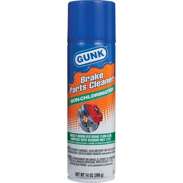 Gunk 14 Oz. Aerosol Non-Chlorinated Brake Parts Cleaner M710 Gunk M710 14 Oz.