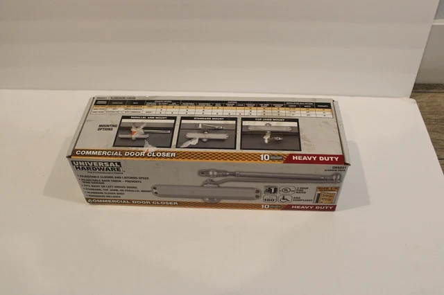 Universal Hardware aluminum Commercial Door Closer Heavy Duty UH4031