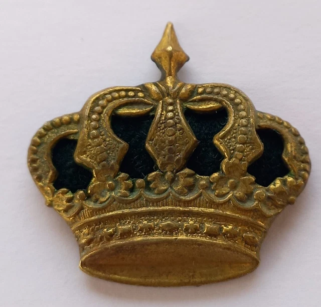 Vintage Jordan Transgiordania esercito militare Beret rango emblema...