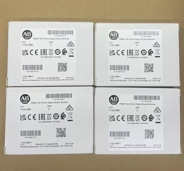 2023 New Allen-Bradley 1734-OB8 Point I/O Digital Output Module 1734-OB8