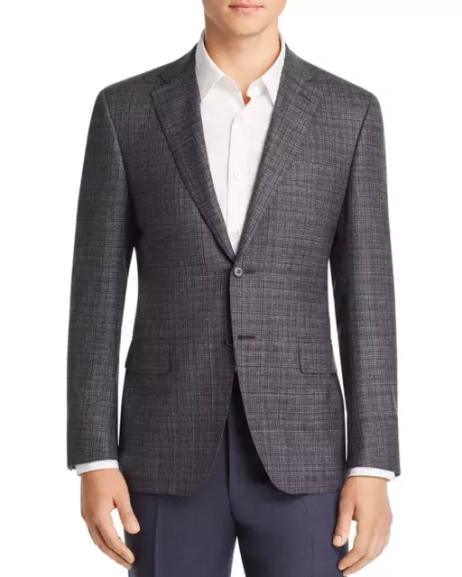 Canali Men's Siena Mèlange Plaid Sport Coat 4C 596