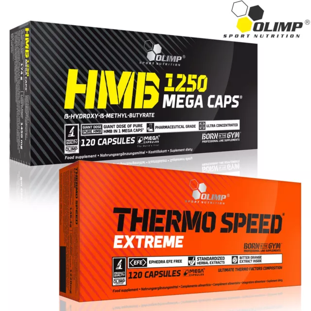 HMB + Thermo Speed Extreme Kappen 30-180. Antikatabol + thermogener Fatburner